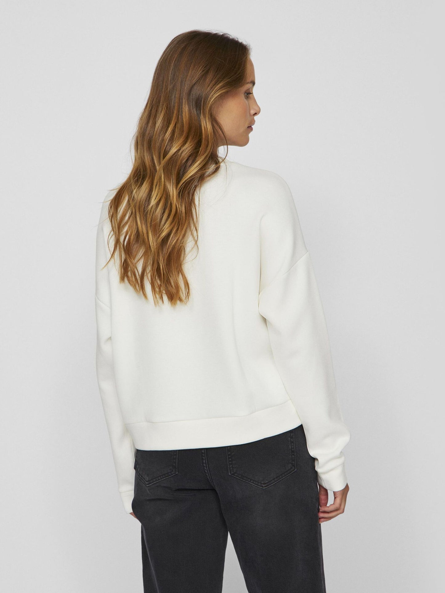 VILA  REFLECT SWEATSHIRT CLOUD