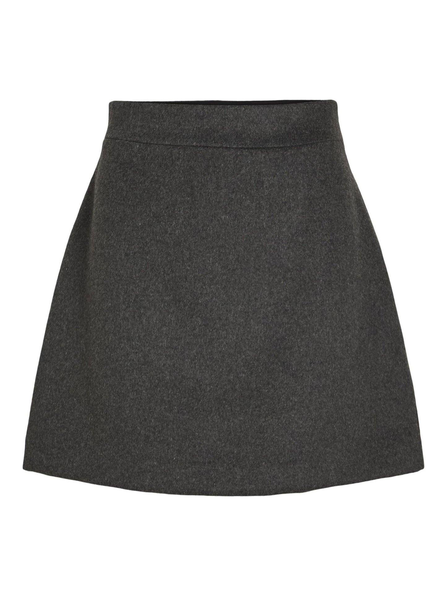 VILA  OCTO TAILORED SKIRT DARK GREY MELANGE