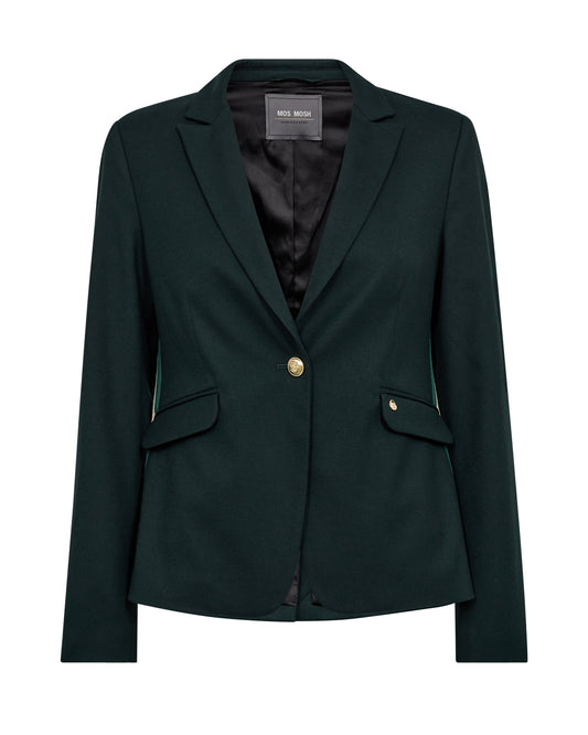 MOS MOSH BLAIRE CAIA BLAZER DARK PINE