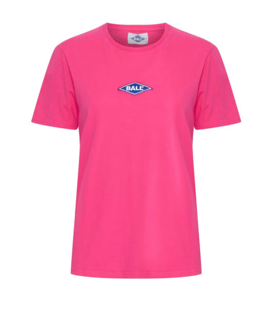 BALL RIMINI TEE BRIGHT PINK