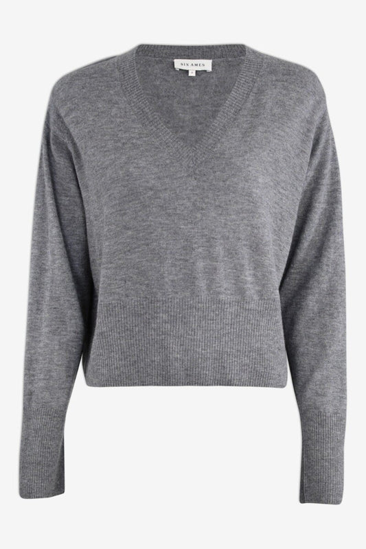 SIX AMES RIGMOR KNIT GREY