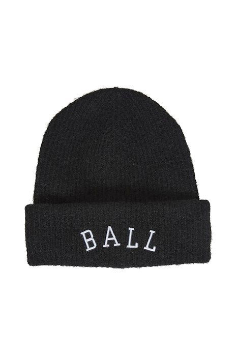 Ball  Beanie Black Iris