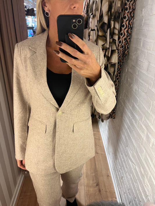 SIX AMES HEAVEN BLAZER BEIGE