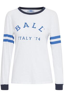 BALL Bapiero LS Tshirt Blanc de Blanc