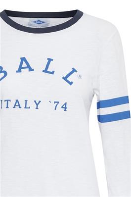 BALL Bapiero LS Tshirt Blanc de Blanc