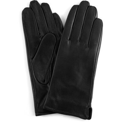 DEPECHE GLOVES WITH BOTTONS BLACK