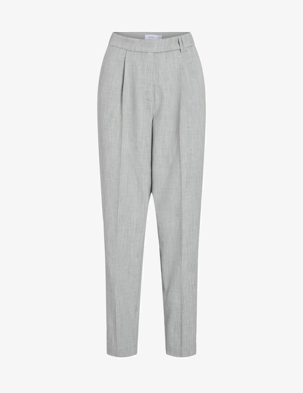 VILA  PANTS GREY MELANGE