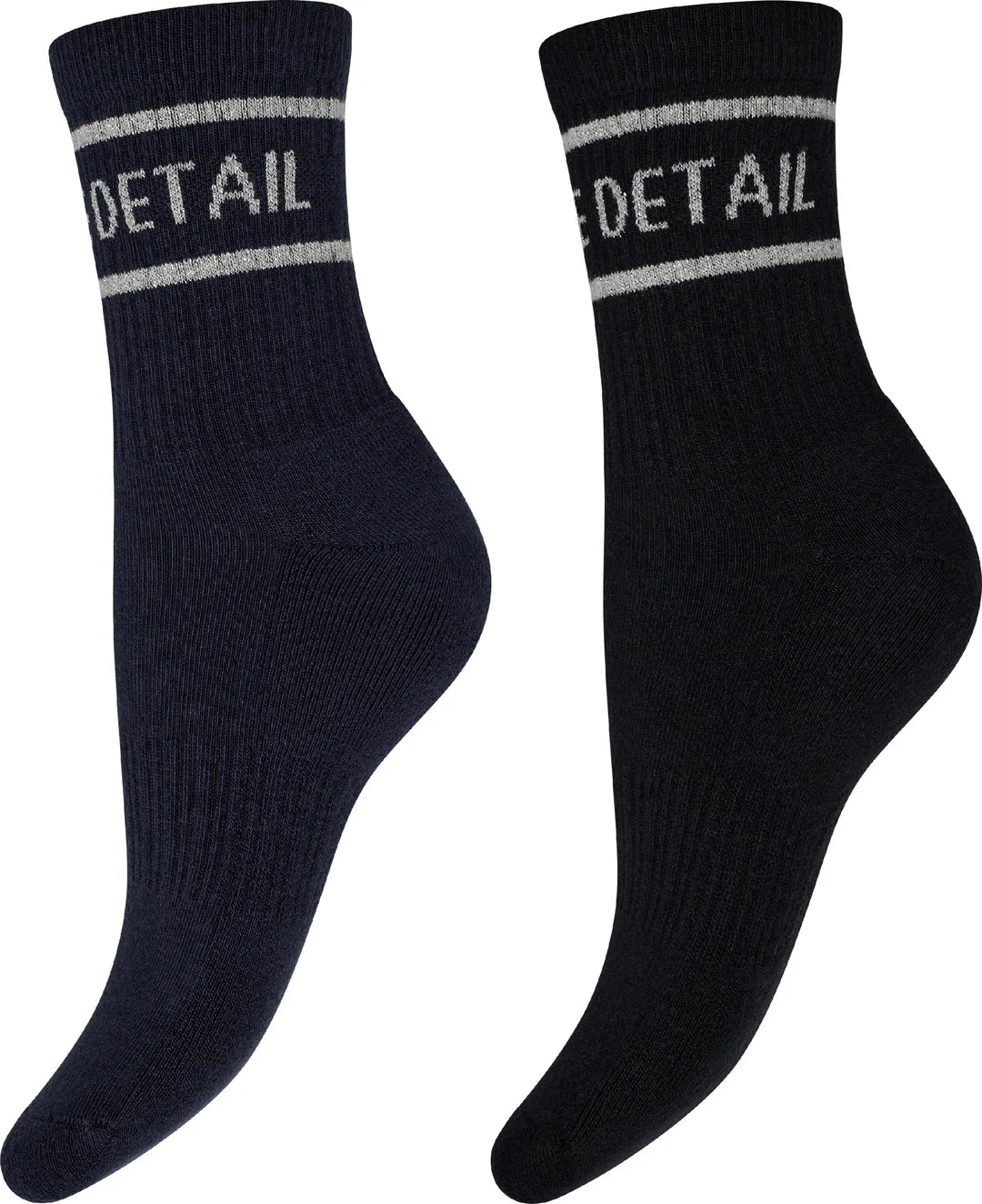 Hype Detail Tennis Sock 2-pk B/B