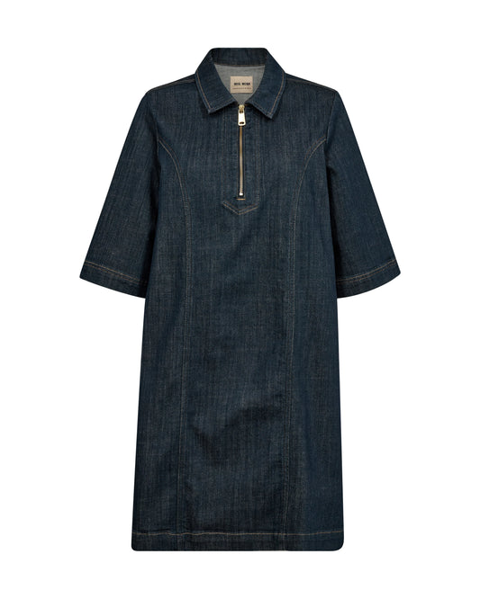 MOS MOSH ABIGAL DENIM DRESS DENIM