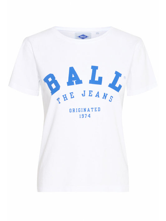 BALL BAMALDINI TSHIRT BRIGHT WHITE