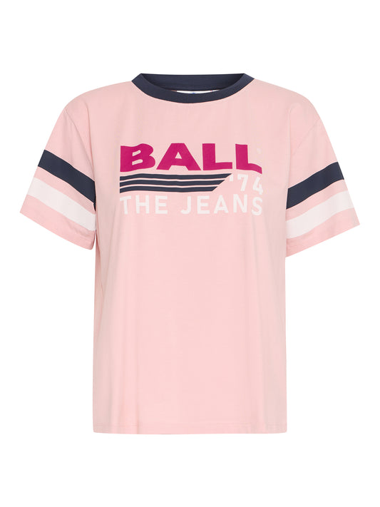 BALL BASILVIO TSHIRT PINK DOLPHIN