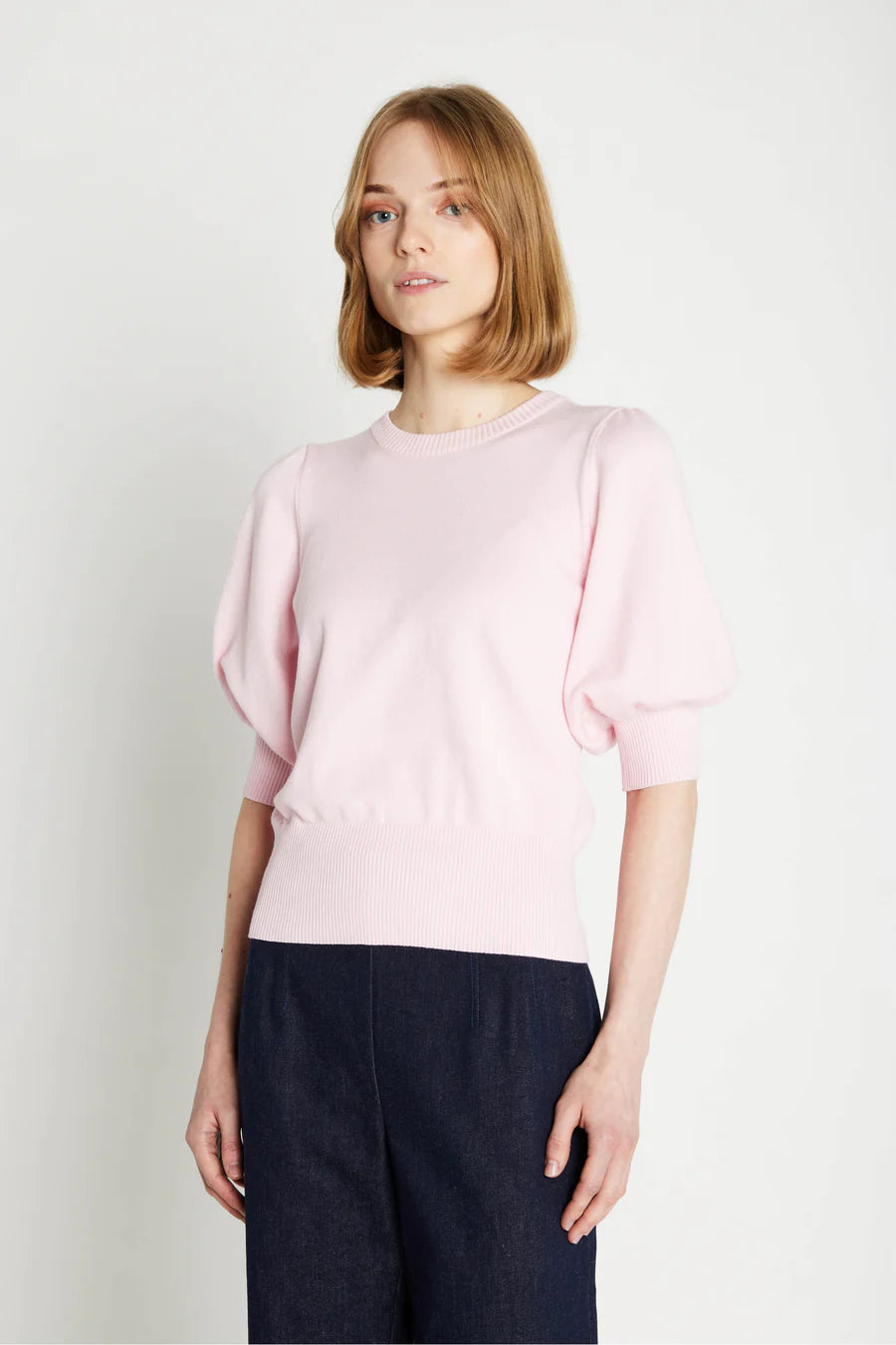 RUEDEFEMME SOFTY SORREL KNIT ROSE