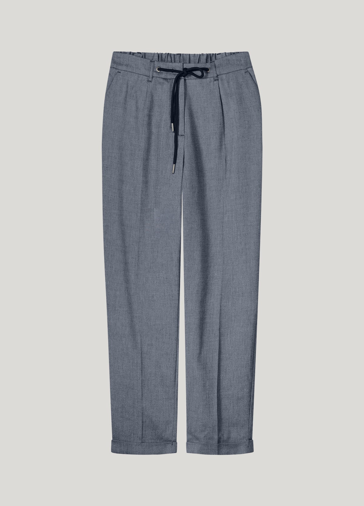 SUMMUM TROUSERS LINEN BLEND TWILL