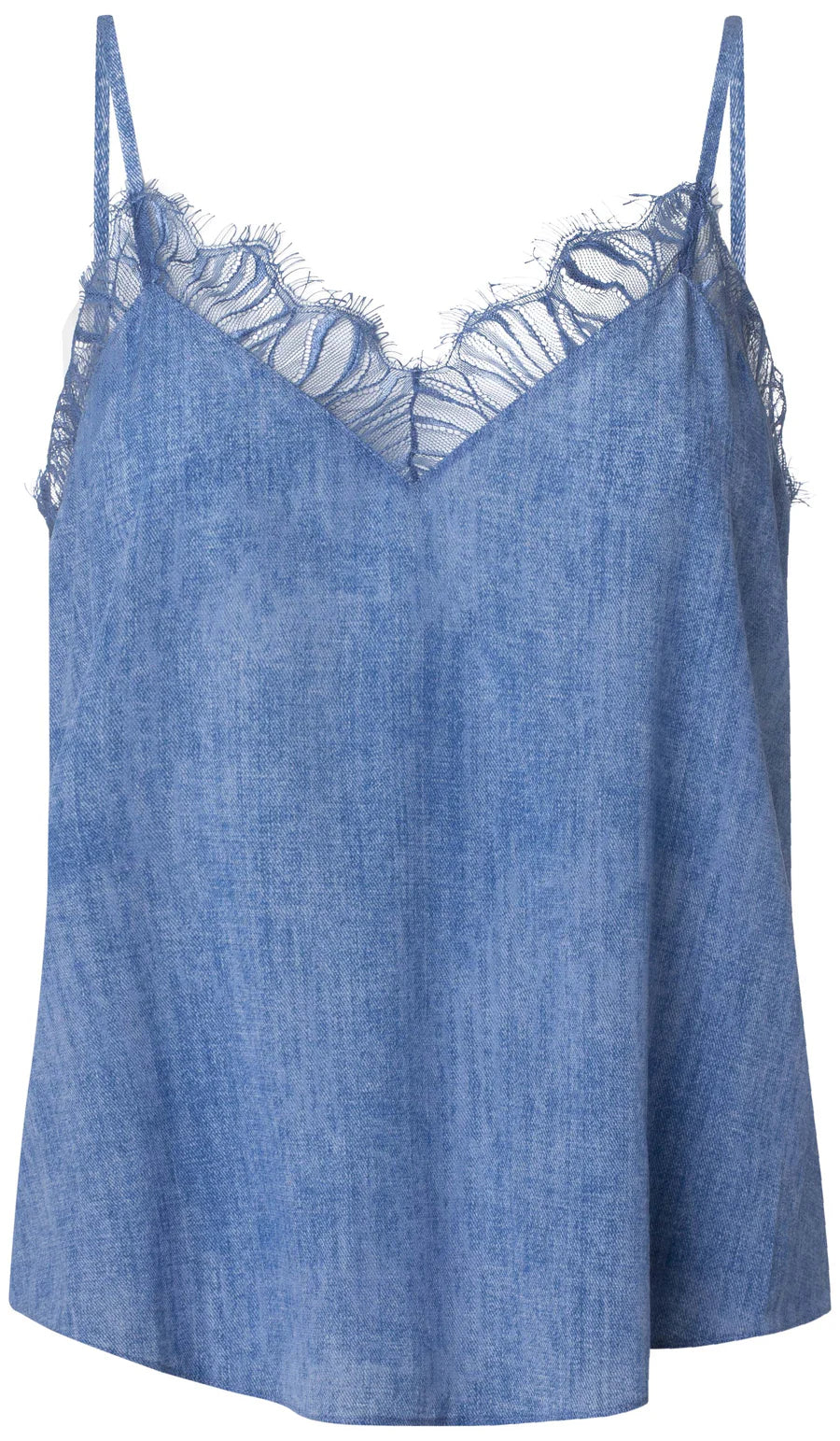 CS LACE TOP DENIM