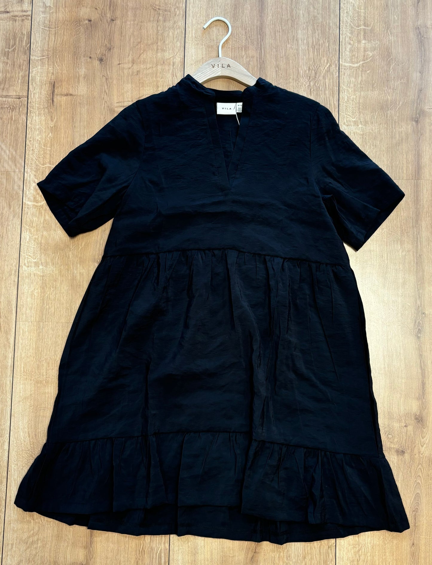 Vila, Virumme s/s Dress Black