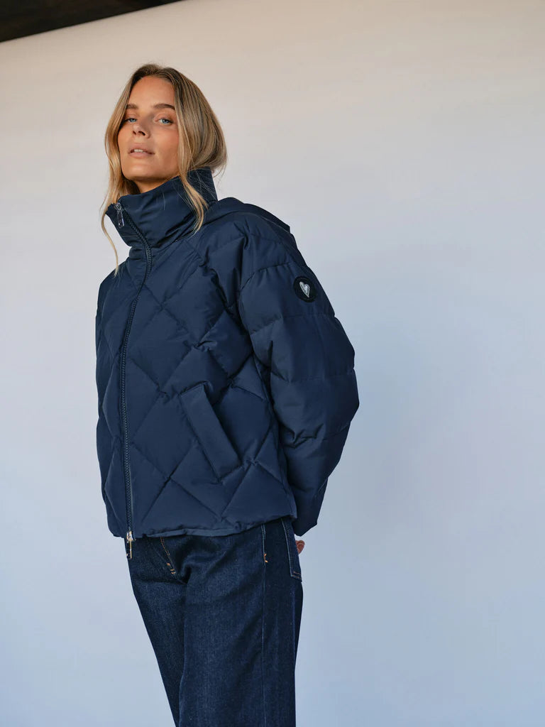 MOS MOSH  AHIA DOWN JACKET NAVY