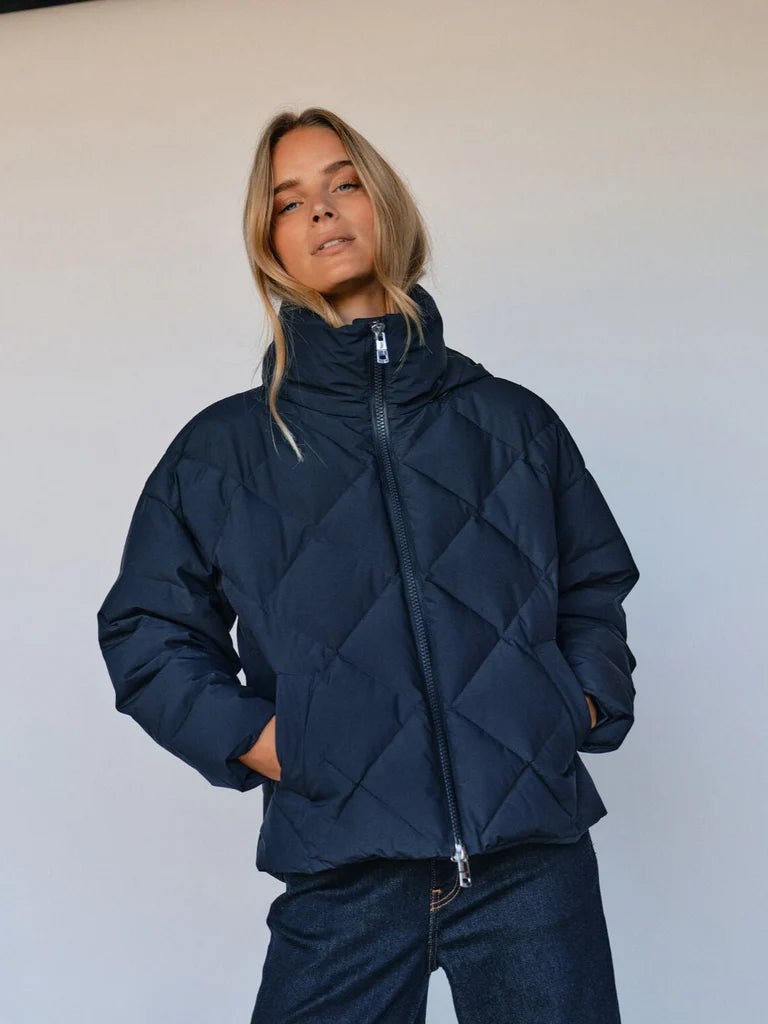 MOS MOSH  AHIA DOWN JACKET NAVY