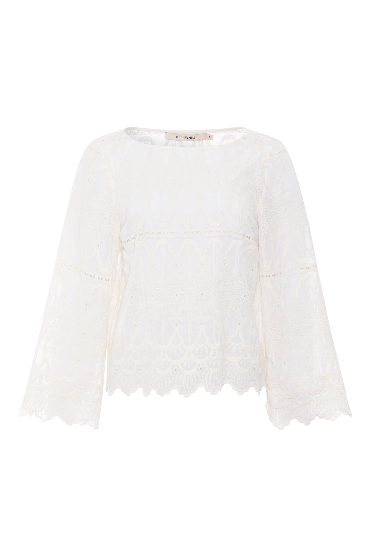 Rue De Femme  Colette Blouse Creme