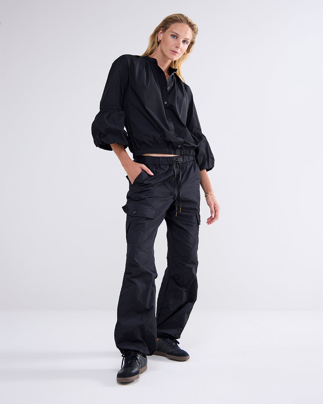 Summum Trousers Taft Black