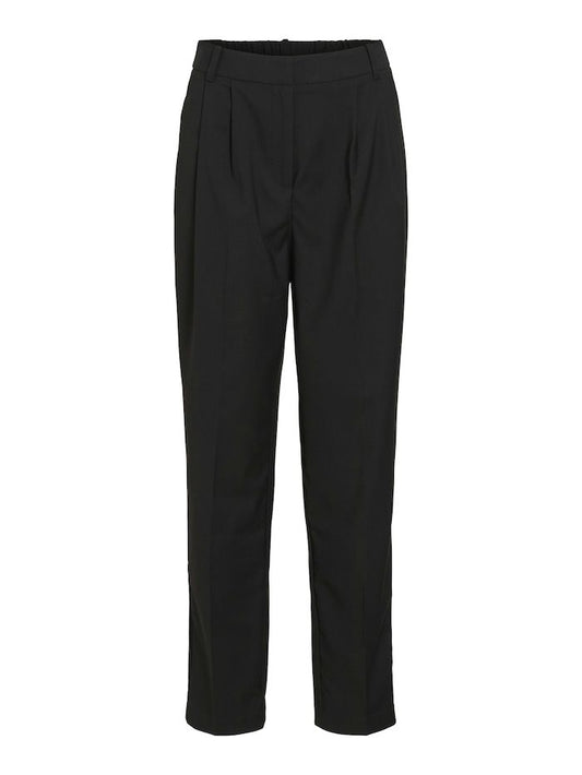 VILA RILEY LANYA PANTS BLACK