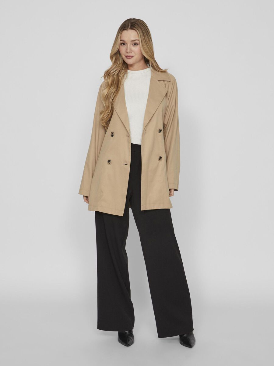 VILA, Vijancine L/S Trenchcoat Coms