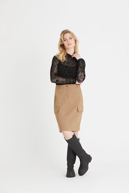 Rue de Femme, Abra Skirt Camel