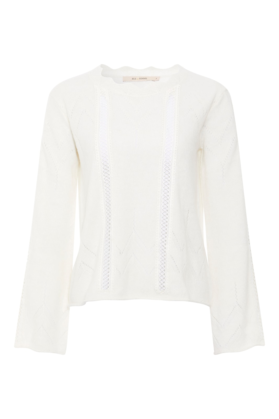 Rue de Femme, Fleur Knit Creme