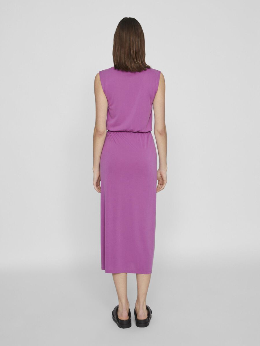 VILA, Vimodala v-neck Midi Cattleya